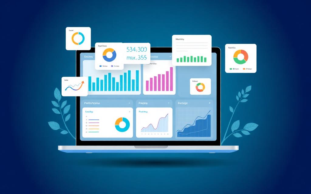 إعداد لوحة التحكم (Dashboard)